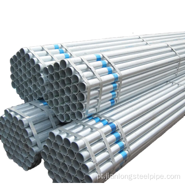 DN25 tubo de aço galvanizado para construção